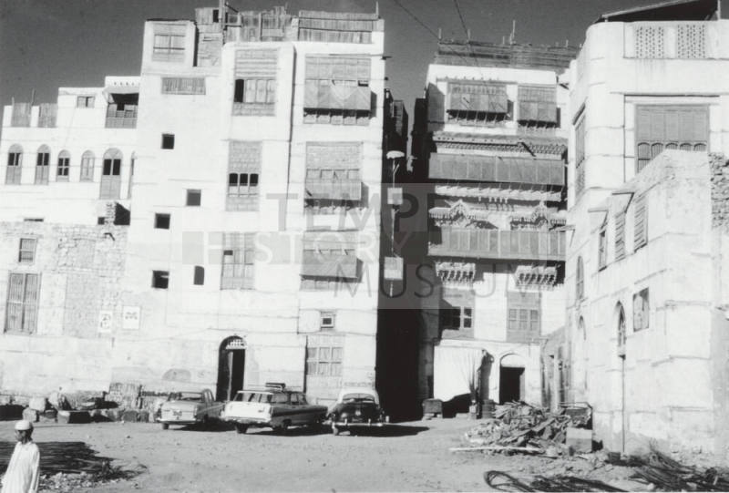 Multi-storied Buildings and Balconies in Jeddah, Saudi Arabia