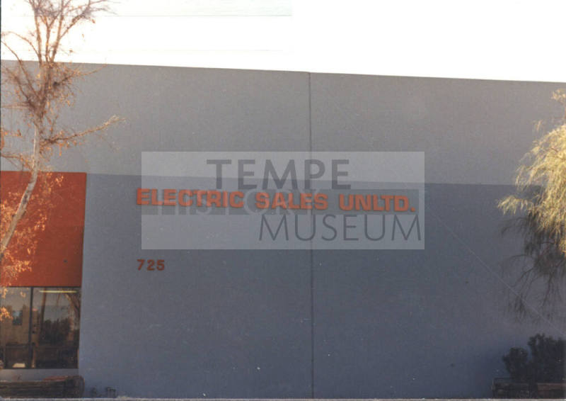 Electric Sales Unlimited. - 725 West Alameda Drive - Tempe, Arizona