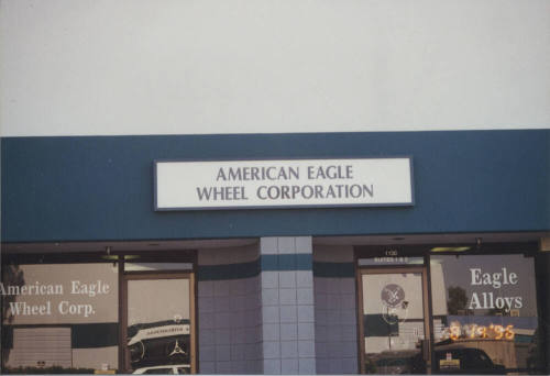 American Eagle Wheel Corporation - 1130 West Alameda Drive - Tempe, Arizona