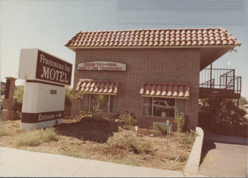 Franciscan Inn Motel - 1005 East Apache Boulevard - Tempe, Arizona