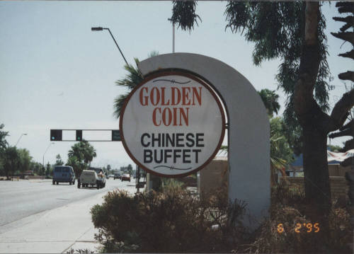 Golden Coin Chinese Buffet - 1125 East Apache Boulevard - Tempe, Arizona
