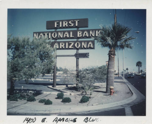 First National Bank of Arizona - 1400 East Apache Boulevard, Tempe, Arizona