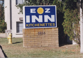 EZ Inn Kitchenettes - 1814 East Apache Boulevard - Tempe, Arizona