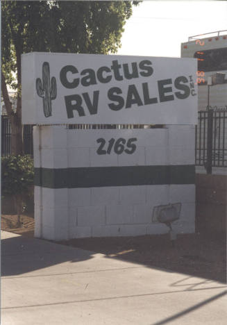 Cactus RV Sales Inc. - 2165 East Apache Boulevard - Tempe, Arizona