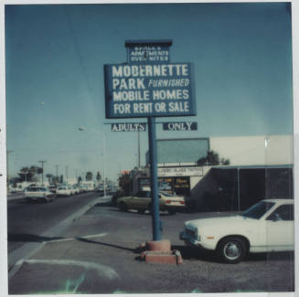 Modernette Court Trailer & Apartments - 1707 East Apache Boulevard, Tempe, Arizo