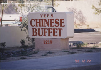 Yee's Chinese Buffet - 1219 West Baseline Road, Tempe, Arizona