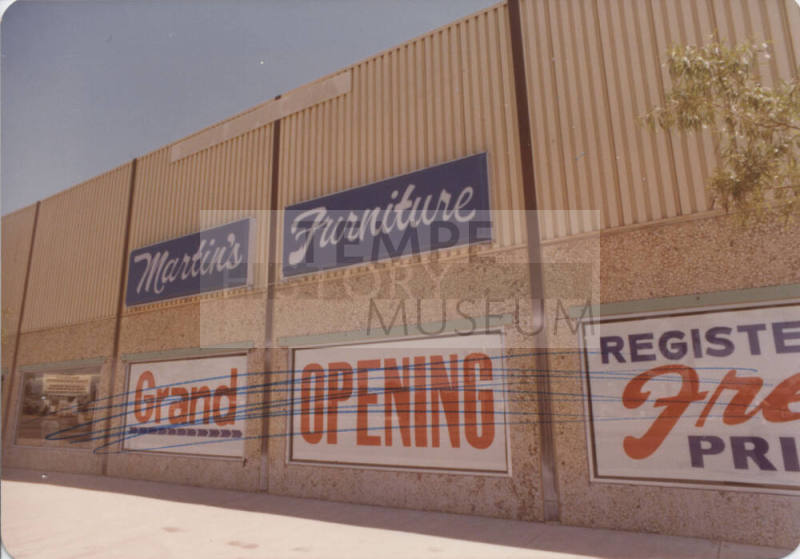 Martin's Furniture Store - 1815 East Apache Boulevard, Tempe, Arizona