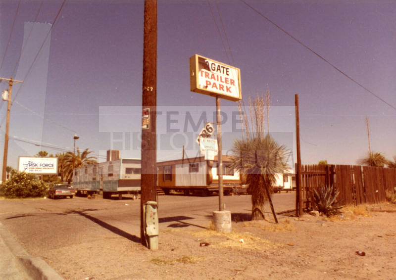 Agate Trailer Park - 1836 East Apache Boulevard, Tempe, Arizona