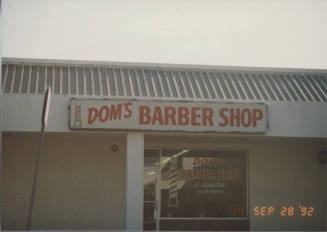 Dom's Barber Shop and Salon, 1813 E. Baseline Road, Tempe, Arizona