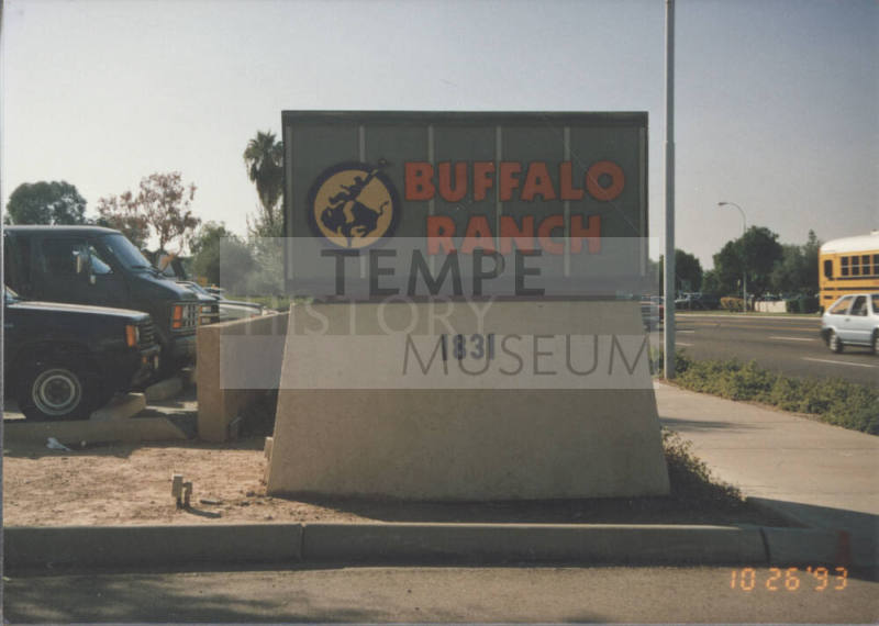 Buffalo Ranch Restaurant, 1831 E. Baseline Road, Tempe, Arizona