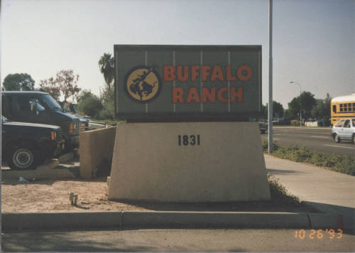Buffalo Ranch Restaurant, 1831 E. Baseline Road, Tempe, Arizona