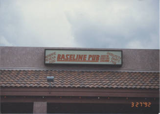 Baseline Pub Restaurant - 1825 East Baseline Road - Tempe, Arizona