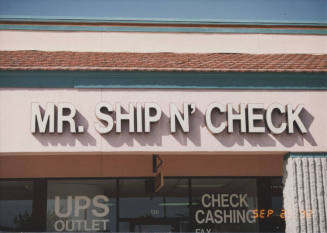 Mr. Ship N' Check, 2700 W. Baseline Road, Tempe, Arizona