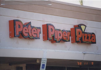 Peter Piper Pizza Restaurant, 19 E. Broadway Road, Tempe, Arizona