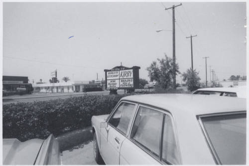 Signs-Shirley's-Kirby Acme - 1860-80 East Apache Boulevard, Tempe, Arizona