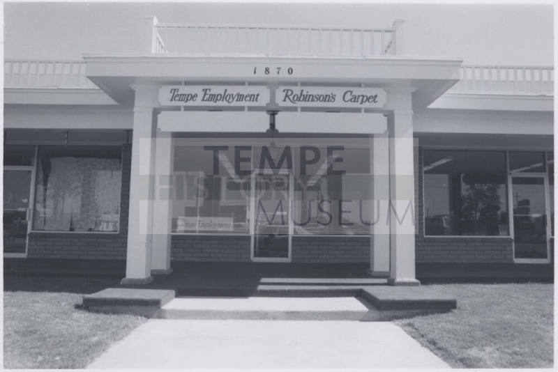 Tempe Employments Robinson's Carpet - 1860 East Apache Boulevard, Tempe, Arizona