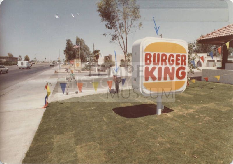 Burger King Restaurant - 1145 West Broadway Road - Tempe, Arizona