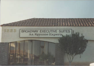 Broadway Executive Suites/Arizona Resume- 1223 East Broadway Road - Tempe, Arizona