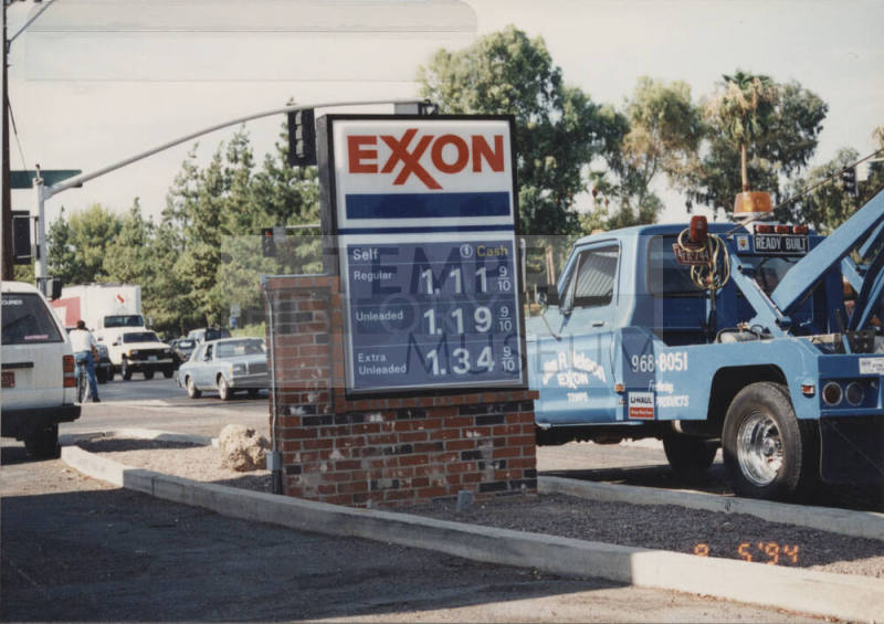 Exxon Service Station - 1340 West Broadway Road - Tempe, Arizona