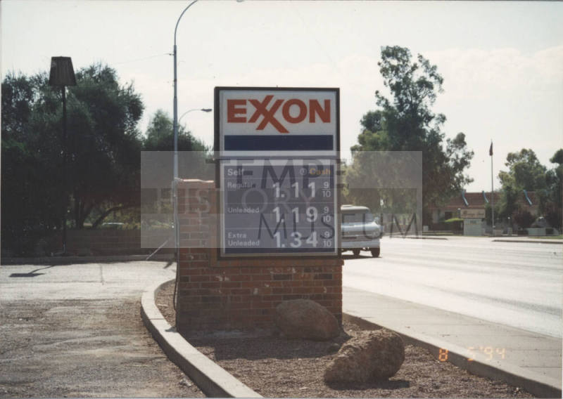 Exxon Service Station - 1340 West Broadway Road - Tempe, Arizona