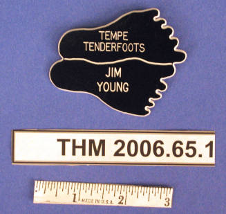 ID Pin for Jim Young of "Tempe Tenderfoots"