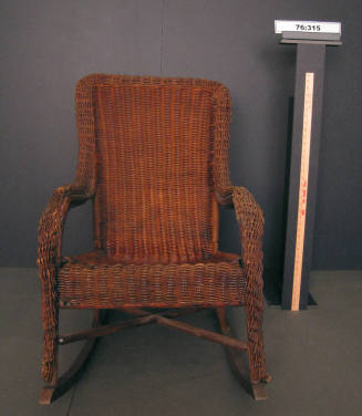 Chair, Wicker Rocking