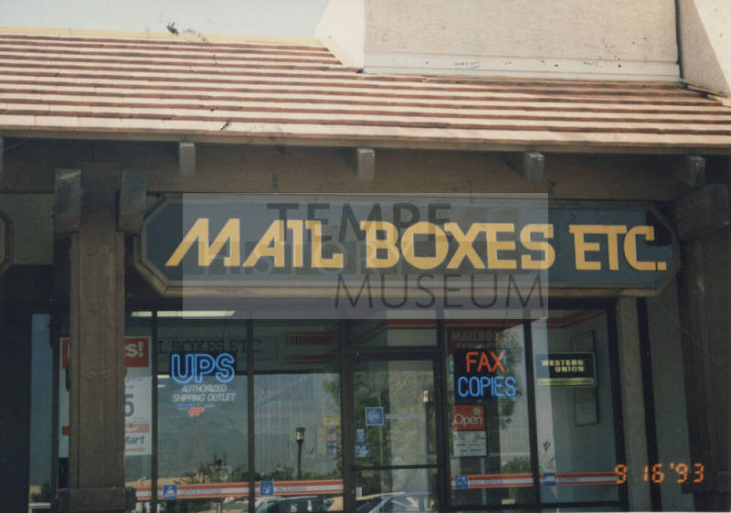 Mail Boxes Etc. - 1739 East Broadway Road - Tempe, Arizona