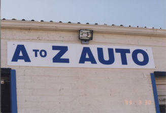 A to Z Auto Body Shop - 2348 E. Broadway Road - Tempe, Arizona