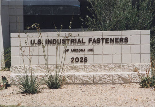 U.S. Industrial Fasteners of Arizona - 2026 East Cedar Street - Tempe, Arizona