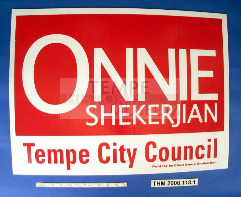 Onnie Shekerjian Tempe City Council