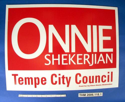 Onnie Shekerjian Tempe City Council
