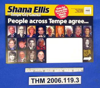 Shana Ellis for Tempe City Council, People Across Tempe Agree