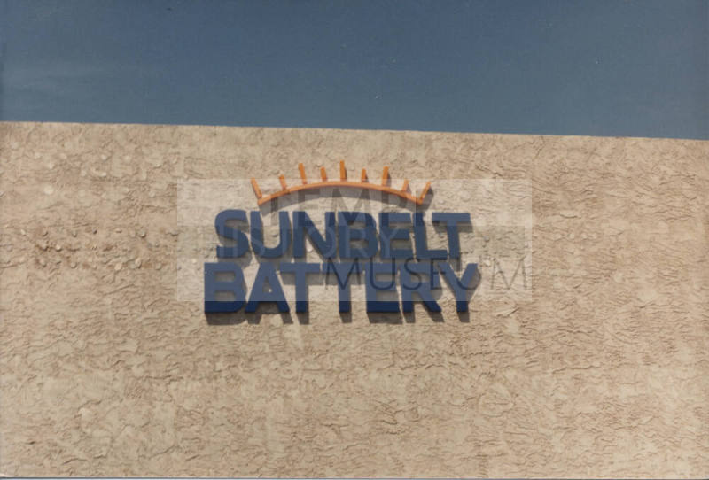 Sunbelt Battery Company - 1704 E. Curry Road - Tempe, Arizona