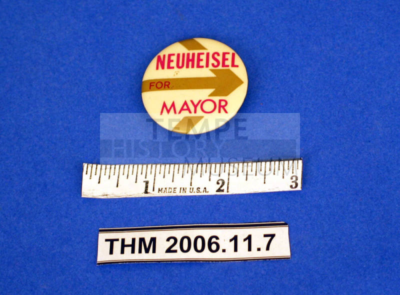 Neuheisel for Mayor, Political Pin