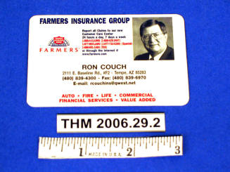 Calendar, Farmers' Insurance-Ron Couch