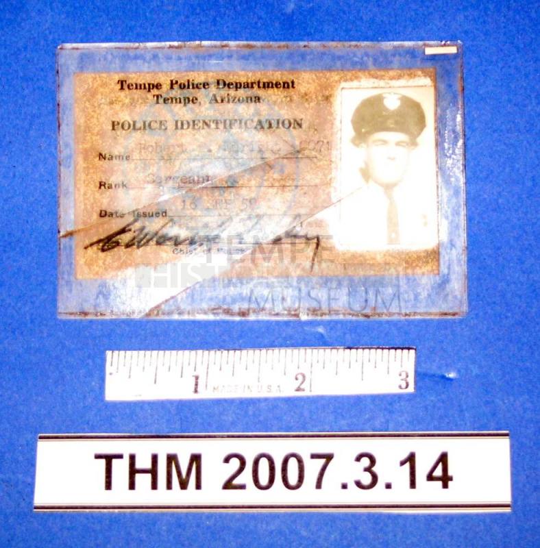 Tempe Police Department, Police Identification