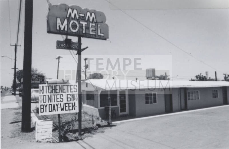 M-M Motel - 2010 East Apache Boulevard, Tempe, Arizona