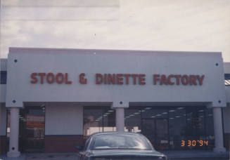Stool and Dinette Factory - 1325 West Elliot Road - Tempe, Arizona