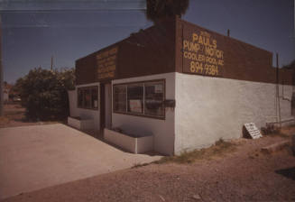 Paul's Pump Motor-Cooler Pool - 2035 East Apache Boulevard, Tempe, Arizona