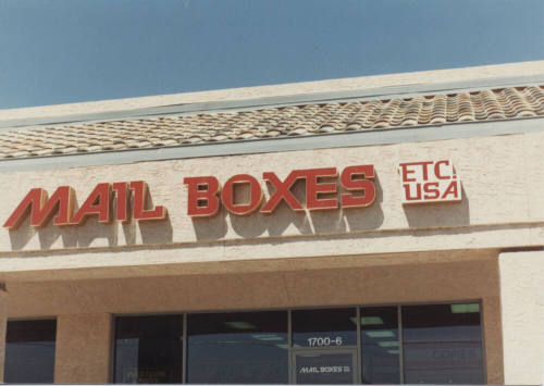 Mail Boxes Etc. USA - 1700 East Elliot Road, Suite 6 - Tempe, Arizona