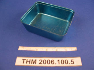 Aluminum small square bowl
