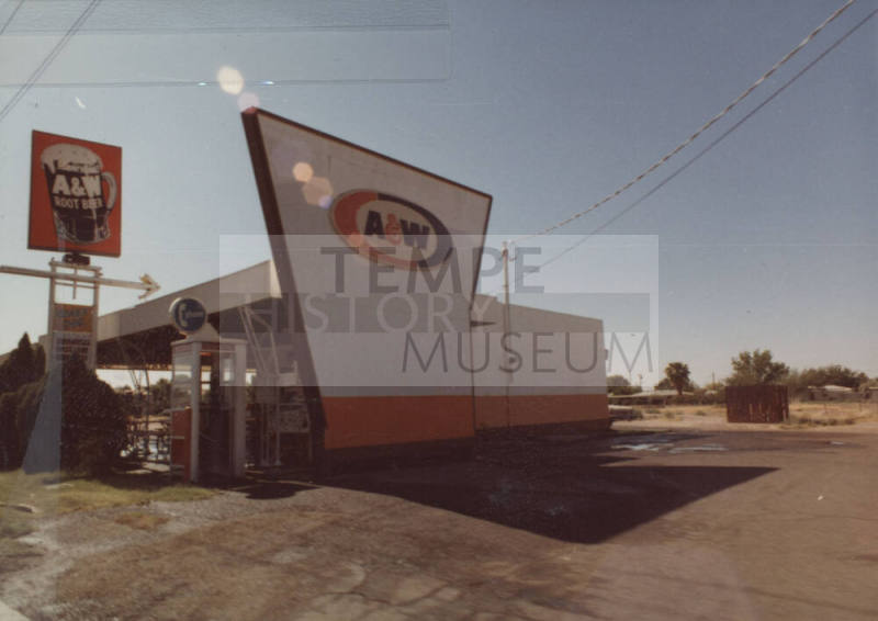 A&W Root Beer Drive-In Restaurant - 1205 East Apache Boulevard, Tempe, Arizona