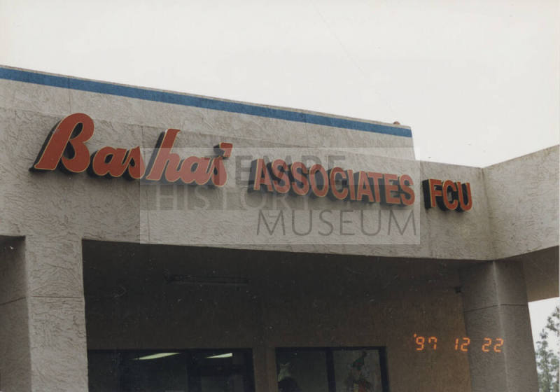 Bashas' Associates Federal Credit Union -725 East Guadalupe Road -Tempe,Arizona