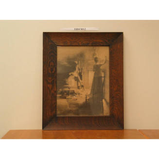Framed print "the Hanging of the Crane"