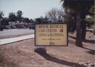 Minor Medical Care Center - 1006 East Guadalupe Road - Tempe, Arizona