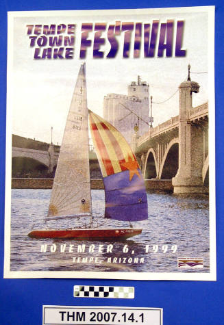 Tempe Town Lake Festival Poster (Nov. 1999)