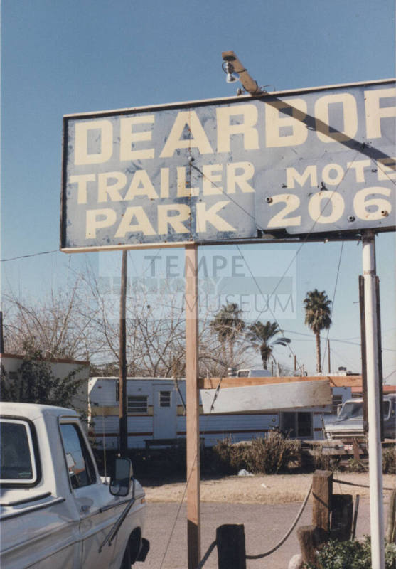 Dearborn Trailer Park - 2067 East Apache Boulevard, Tempe, Arizona
