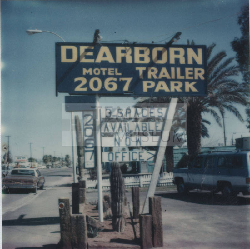 Dearborn Motel/Travel Trailer Park - 2067 East Apache Boulevard, Tempe, Arizona