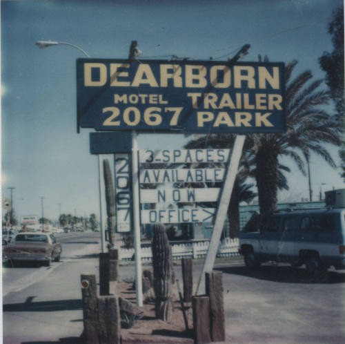Dearborn Motel/Travel Trailer Park - 2067 East Apache Boulevard, Tempe, Arizona