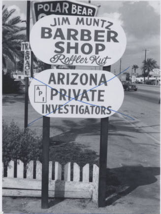 Jim Muntz Barber Shop - 2085 East Apache Boulevard, Tempe, Arizona